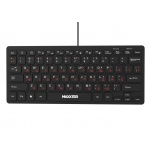 Клавіатура Maxxter KBM-C01B-UA, Black, USB, 78 кнопок, 1.8 м