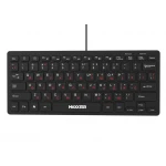 Клавіатура Maxxter KBM-C01B-UA, Black, USB, 78 кнопок, 1.8 м