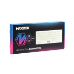 Клавіатура Maxxter KBM-C01W-UA, White, USB, 78 кнопок, 1.8 м - Зображення 5