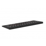 Клавіатура бездротова Maxxter KBW-C01B-UA, Black, USB 2.4GHz, 78 кнопок, акумулятор 180 mAh - Зображення 2