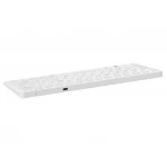 Клавіатура бездротова Maxxter KBW-C01S-UA, Silver, USB 2.4GHz, 78 кнопок, акумулятор 180 mAh - Зображення 2
