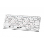 Клавіатура бездротова Maxxter KBW-C01S-UA, Silver, USB 2.4GHz, 78 кнопок, акумулятор 180 mAh - Зображення 3