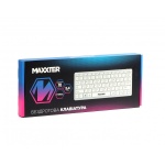 Клавіатура бездротова Maxxter KBW-C01S-UA, Silver, USB 2.4GHz, 78 кнопок, акумулятор 180 mAh - Зображення 5