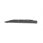 Клавіатура бездротова Maxxter KBW-01G-UA, Black/Grey, USB 2.4GHz, 104 кнопки, акумулятор 400 mAh - Зображення 2