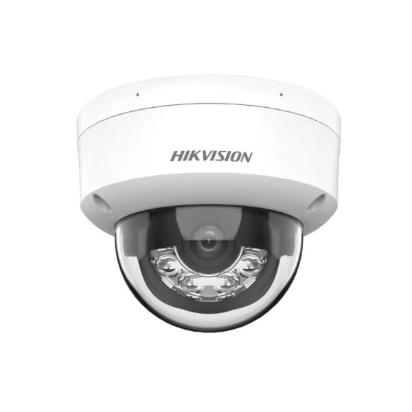 IP камера Hikvision DS-2CD1123G2-LIUF (2.8мм), White, 2Мп, 1/2.9" Progressive Scan CMOS, 1920х1080, H.265+, H.265/H, 264+, H.264, день/ніч, ІЧ + видиме світло до 30 м, RJ45, IP67, PoE, мікрофон, -30°C ~ +60°C