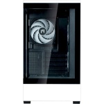 Корпус Zalman P30 BW, Black/White, Mini Tower, без БЖ, для Micro ATX / Mini ITX, 1xType-C / 1xUSB 3.0, макс. CPU - 173 мм / VGA - 420 мм, 3x120 мм ARGB, бічна та передня панель із загартованого скла - Зображення 3