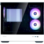 Корпус Zalman P30 BW, Black/White, Mini Tower, без БЖ, для Micro ATX / Mini ITX, 1xType-C / 1xUSB 3.0, макс. CPU - 173 мм / VGA - 420 мм, 3x120 мм ARGB, бічна та передня панель із загартованого скла - Зображення 4