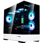 Корпус Zalman P30 BW, Black/White, Mini Tower, без БЖ, для Micro ATX / Mini ITX, 1xType-C / 1xUSB 3.0, макс. CPU - 173 мм / VGA - 420 мм, 3x120 мм ARGB, бічна та передня панель із загартованого скла - Зображення 7