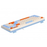 Клавіатура Maxxter KBG-3C01-UA, White, USB, 98 кнопок, LED підсвічування, 1.8 м - Зображення 2