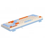 Клавіатура Maxxter KBG-3C01-UA, White, USB, 98 кнопок, LED підсвічування, 1.8 м - Зображення 2