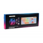 Клавіатура бездротова Maxxter KBGW-3C01-UA, White, USB 2.4GHz, 98 кнопок, LED підсвічування, акумулятор 2000 mAh - Зображення 5