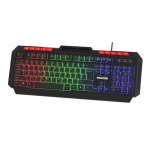 Клавіатура Maxxter KBG-UML-02B-UA, Black, USB, 104 кнопки, LED підсвічування, кріплення для телефону, 1.8 м - Зображення 4