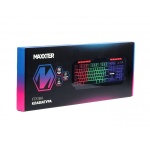 Клавіатура Maxxter KBG-UML-02B-UA, Black, USB, 104 кнопки, LED підсвічування, кріплення для телефону, 1.8 м - Зображення 6