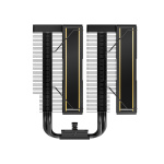 Кулер для процесора ID-Cooling FROZN A620 GDL, 2x120 мм, 6 теплових трубок, алюміній/мідь, Intel: 1851, 1700, 1200, 115x, AMD: AM4/AM5, 500±200 ~ 2000±10% об/хв, 29.9dB(A) Max, 157х120х142 мм, 4-pin PWM, до 270 Вт - Зображення 4