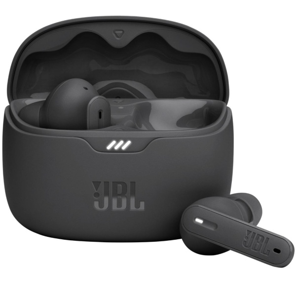 Навушники бездротові JBL Tune 245NC, Black, Bluetooth, мікрофон, чохол з функцією заряджання, технологія "Pure Bass" (JBLT245NCTWSBLK)