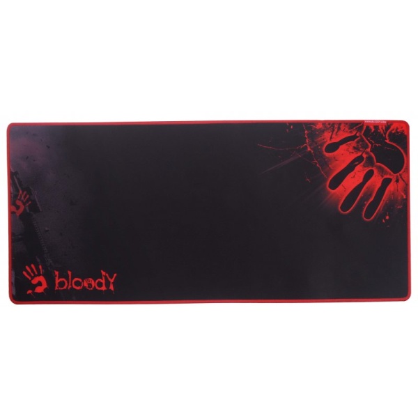 Килимок Bloody B-087S, Black/Red, 750 x 300 x 2 мм, тканинна поверхня, для швидкості та контролю, Bulk