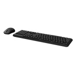 Комплект клавіатура+миша Rapoo X1500, Black, Bluetooth / 2.4 GHz / USB, 1 х AA, миша: 1200dpi, оптична, 3 кнопки, клавиатура: кнопок 107 шт. (мембранні), радіус дії 10 м - Зображення 3