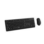 Комплект клавіатура+миша Rapoo X1500, Black, Bluetooth / 2.4 GHz / USB, 1 х AA, миша: 1200dpi, оптична, 3 кнопки, клавиатура: кнопок 107 шт. (мембранні), радіус дії 10 м - Зображення 4