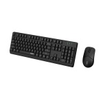 Комплект клавіатура+миша Rapoo X1500, Black, Bluetooth / 2.4 GHz / USB, 1 х AA, миша: 1200dpi, оптична, 3 кнопки, клавиатура: кнопок 107 шт. (мембранні), радіус дії 10 м - Зображення 5