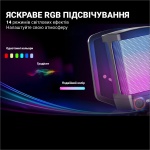 Мікрофон Fifine Q6, Black, USB, підключення дротове, кабель 2 м, RGB підсвічування, - 43 дБ, з регулятором чутливості, з антивібраційним кріпленням та поп-фільтром, дискова стійка - Зображення 9
