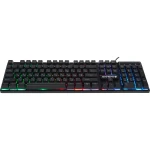 Клавіатура GamePro GK296, Black, USB, мембранна, RGB-підсвічування, 104 кнопки, 1.4 м, UK/EN - Зображення 3
