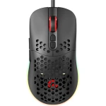 Миша GamePro GM395, Black, USB, оптична (сенсор SunPlus SPCP199), 800-6400 dpi, 7 кнопок, RGB підсвічування, 1.5 м