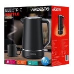 Електрочайник Ardesto EKL-450B, Black, 2200W, 1.7 л, дисковий, пластиковий корпус, індикатор рівня води, автоматичне відключення при відсутності води - Зображення 5