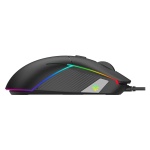 Миша GamePro GM400, Black, USB, оптична, 7200 dpi, 6 кнопок, RGB підсвічування, кабель 1.5 м - Зображення 2