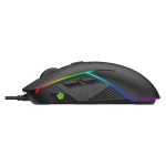 Миша GamePro GM400, Black, USB, оптична, 7200 dpi, 6 кнопок, RGB підсвічування, кабель 1.5 м - Зображення 3