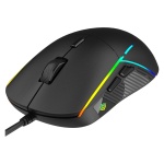 Миша GamePro GM400, Black, USB, оптична, 7200 dpi, 6 кнопок, RGB підсвічування, кабель 1.5 м - Зображення 4