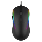 Миша GamePro GM400, Black, USB, оптична, 7200 dpi, 6 кнопок, RGB підсвічування, кабель 1.5 м
