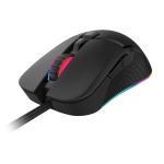 Миша GamePro GM340, Black, USB, оптична (сенсор Instant 725F), 7200 dpi, 7 кнопок, RGB підсвічування, кабель 1.5 м, перемикачі Huano - Зображення 4