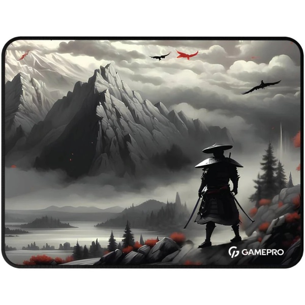 Килимок GamePro MP145RS Gray, 440x350х3 мм, матеріал мультипандекс/гума, поверхня "Speed/Control"
