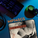 Килимок GamePro MP145GS Gray, 440x350х3 мм, матеріал мультипандекс/гума, поверхня "Speed/Control" - Зображення 3