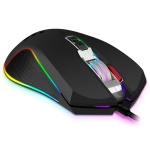 Миша GamePro Phoenix (GM543), Black, USB, оптична (сенсор Sunplus 199 IC), 6400 dpi, 8 кнопок, кабель 1.5 м, RGB підсвічування - Зображення 4