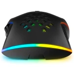Миша GamePro Phoenix (GM543), Black, USB, оптична (сенсор Sunplus 199 IC), 6400 dpi, 8 кнопок, кабель 1.5 м, RGB підсвічування - Зображення 6
