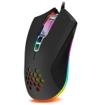 Миша GamePro Phoenix (GM543), Black, USB, оптична (сенсор Sunplus 199 IC), 6400 dpi, 8 кнопок, кабель 1.5 м, RGB підсвічування - Зображення 8