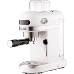 Кавоварка Ardesto YCM-E1500, White/Inox, 1350W, ріжкова, кава мелена, резервуар для води 1.4 л, ручний капуч, підігрів чашок - Зображення 2