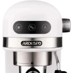 Кавоварка Ardesto YCM-E1500, White/Inox, 1350W, ріжкова, кава мелена, резервуар для води 1.4 л, ручний капуч, підігрів чашок - Зображення 5