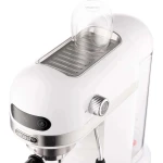 Кавоварка Ardesto YCM-E1500, White/Inox, 1350W, ріжкова, кава мелена, резервуар для води 1.4 л, ручний капуч, підігрів чашок - Зображення 6