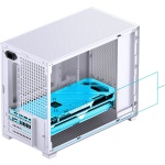 Корпус Jonsbo D32 STD, White, без БЖ (SFX), Mini Tower, для Micro ATX / Mini ITX, 1xType-C / 1xUSB 3.2, макс. CPU - 164 мм / VGA - 365 мм, бічна панель із загартованого скла - Зображення 8