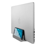 Підставка для ноутбука до 17.6" OfficePro LS580G, Gray, вертикальна, алюміній/силікон - Зображення 4