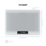 Підставка для ноутбука до 17" OfficePro CP620S, Silver, 2хUSB, вентилятор (6 x 60 мм, 2500 об/хв), алюміній/пластик, регулювання куту нахилу та швидкості вентиляторів, навантаження до 2.8 кг - Зображення 5