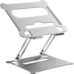 Підставка для ноутбука до 15" OfficePro LS610, Silver, алюміній, регулювання висоти та кута нахилу, навантаження до 5 кг