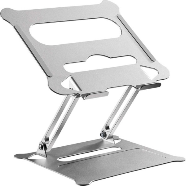 Підставка для ноутбука до 15" OfficePro LS610, Silver, алюміній, регулювання висоти та кута нахилу, навантаження до 5 кг