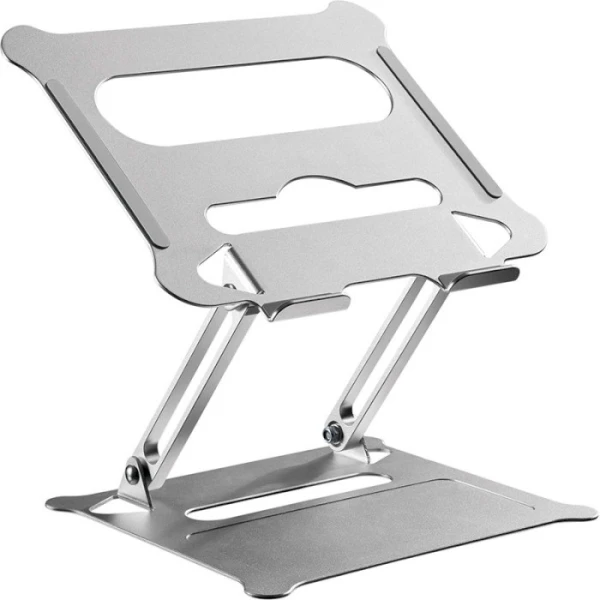 Підставка для ноутбука до 15" OfficePro LS610, Silver, алюміній, регулювання висоти та кута нахилу, навантаження до 5 кг