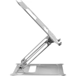Підставка для ноутбука до 15" OfficePro LS610, Silver, алюміній, регулювання висоти та кута нахилу, навантаження до 5 кг - Зображення 2