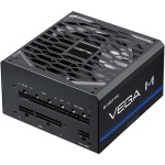 Блок живлення 850 Вт, Chieftec VEGA M, Black, модульний, 80+ Gold, 135 мм FDB, 3xMolex / 6xSATA / 1x16-pin / 4x6+2-pin / 2x4+4-pin / 1x20+4-pin, захист AFC/OPP/OTP/OVP/SCP/SIP/UVP/OCP, ATX 12V 3.1 (PPG-850-C)