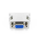Перехідник DVI-I (M) - VGA (F), Cablexpert, White (A-DVI-VGA) - Зображення 3
