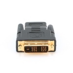 Перехідник HDMI (F) - DVI-D (M), Cablexpert, Black, 18-pin (A-HDMI-DVI-2)